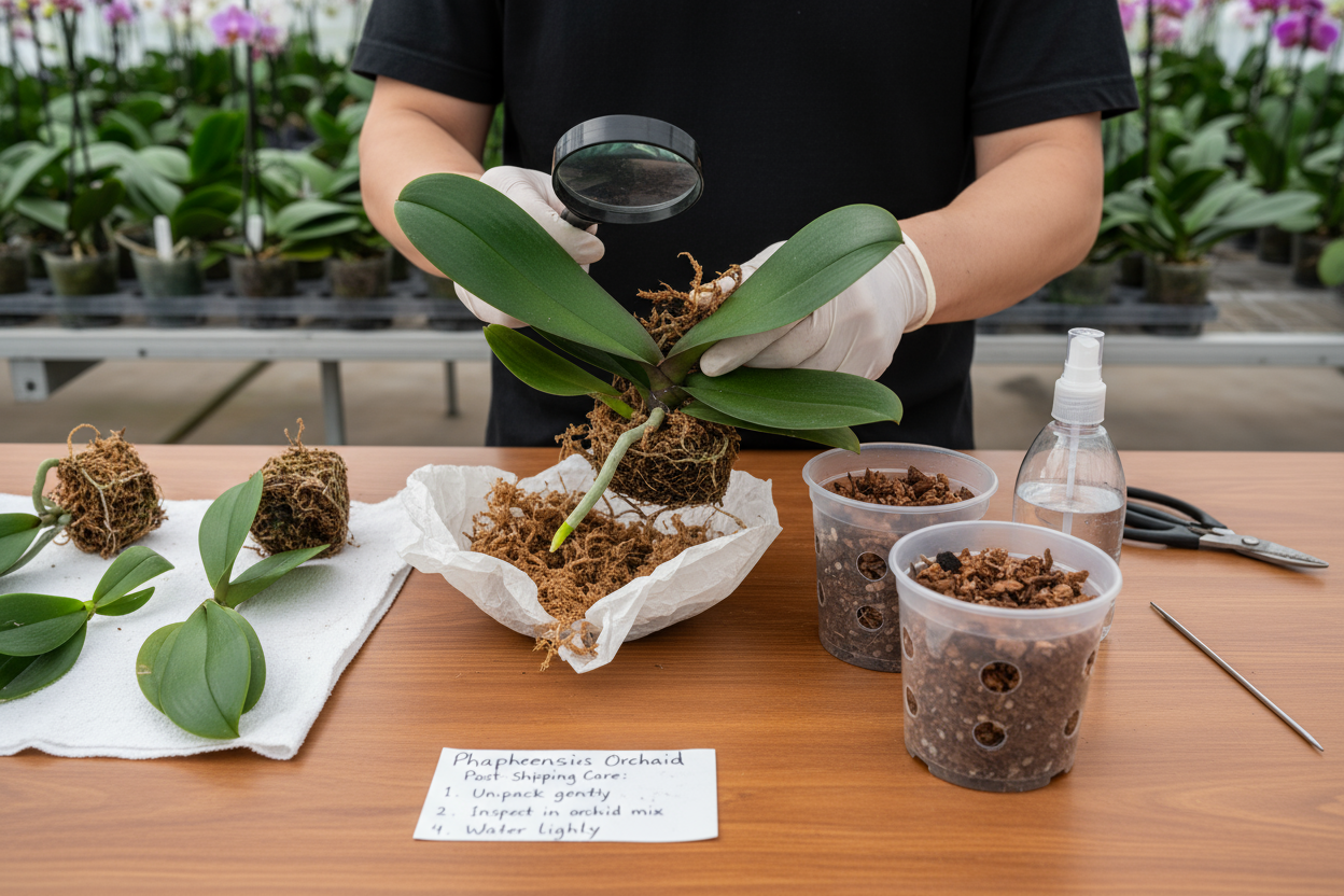 🌸 How to Handle Phalaenopsis Orchids After Importing from Taiwan