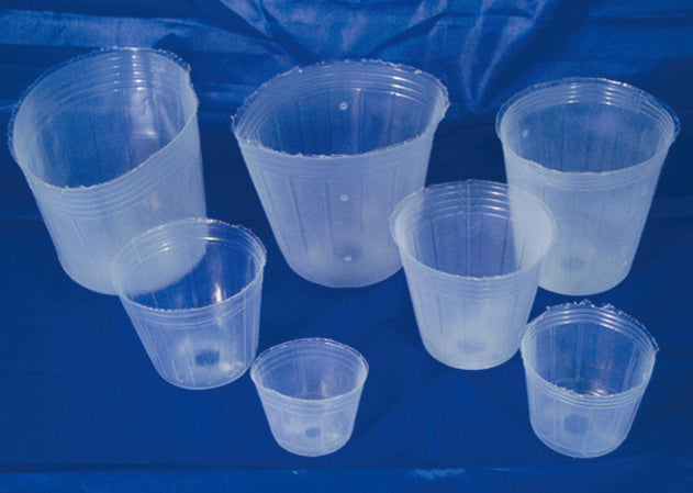 Soft pot for orchid seedlings. 1.7" 2.5" 3.5"